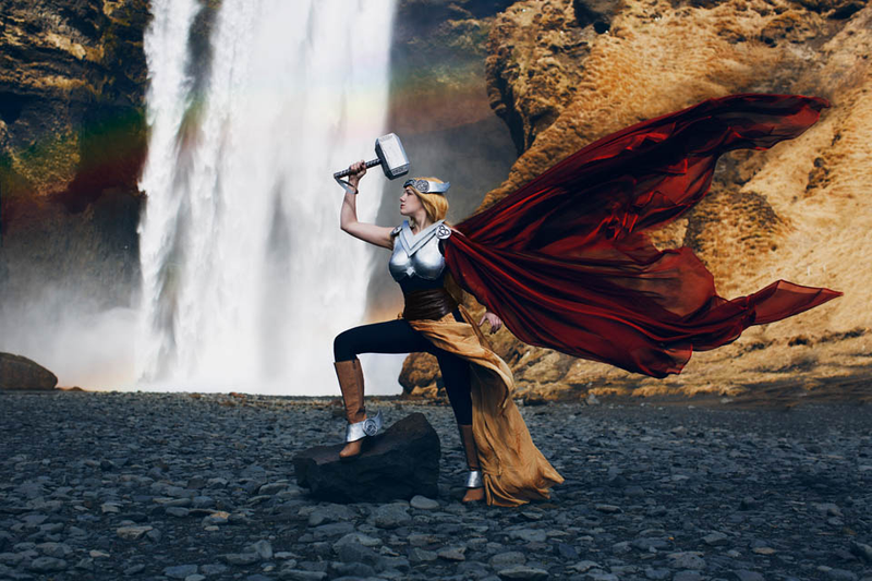 Reilena as Thor